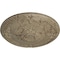 Ekena Millwork Athens Ceiling Medallion (Fits Canopies up to 3 5/8"), 26 1/4"OD x 3 1/4"P, Gobi Desert Crackle CM27ATGDC - alternate 2